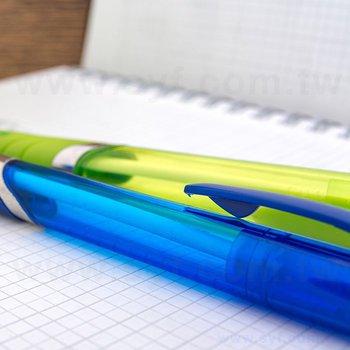 廣告筆-防滑透明筆管廣告筆-單色原子筆-工廠客製化印刷贈品筆_5